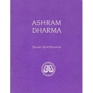  Ashram Dharma Swami Muktananda Books