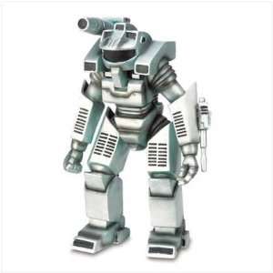 Robot Gunner Figurine Space Action Figure Statue Kids  