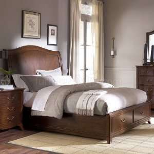  Cherry Grove Sleigh Storage Bed by American Drew Baby