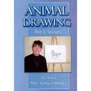 Animal Drawing Art Classes (Ginger Himes)   DVD 