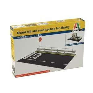  1/24 Guard Rail & Road Section For Display Toys & Games