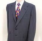 42 L Oxxford Clothes Gray Plaid 100s Wool Mens Jacket Sport Coat 