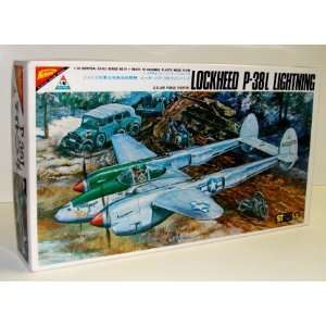   MODELS   1/48 P38L Lightning Aircraft (Plastic Models) Toys & Games