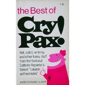   Pax Robert G. [Edited By], National Catholic Reporter Hoyt Books