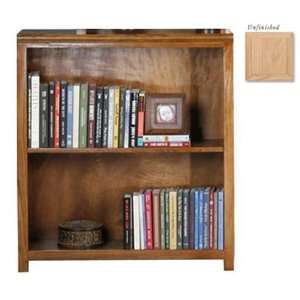    Coastal 23336NGUN 36 in. Open Bookcase   Unfinished