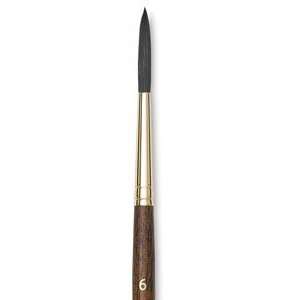   Brushes   Short Handle, 29 mm, Script, Size 6, 3.9 mm