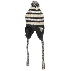 Wake Forest Demon Deacons Black Iceberg Ski Knit Beanie  