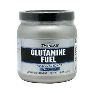  Twinlab Glutamine Fuel, Strength 18 oz (500 g) Health 