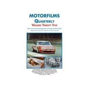   Motorfilms Quarterly Volume Twenty Five DVD Nye and Weguelin Books