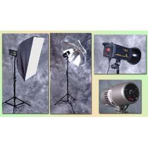   Complete Kit   2 Lights with Softbox and Umbrella