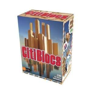  Citiblocs Natural Colors Precision Cut Building Blocks (300 