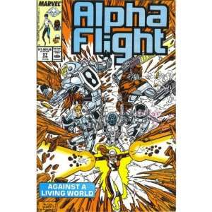  Alpha Flight #57 Bill Mantlo & Jim Lee Books