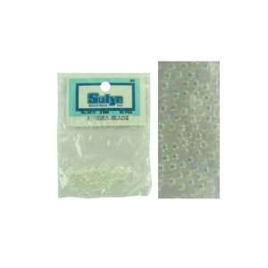    80 Pc 3Mm Clear Pearlized Aurora Beads Case Pack 60