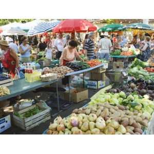  Fruit and Vegetable Market, Split, Dalmatia Coast, Croatia 