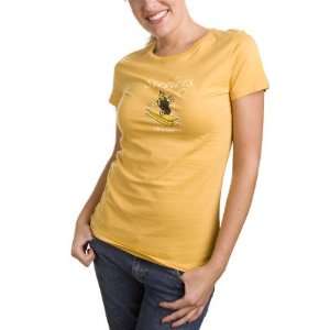  Pittsburgh Steelers  Gold  Womens Slim Fit Super Soft 