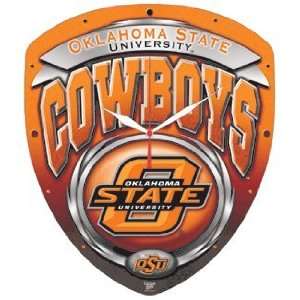 NCAA Oklahoma State Cowboys High Definition Clock:  Home 