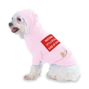   STUPID Hooded (Hoody) T Shirt with pocket for your Dog or Cat Size