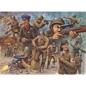  Revell of Germany 172 WWII Soviet Infantry Toys & Games