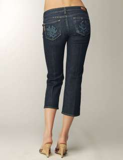 Paige Premium Denim Hollywood Hills Crop Capri Jeans  