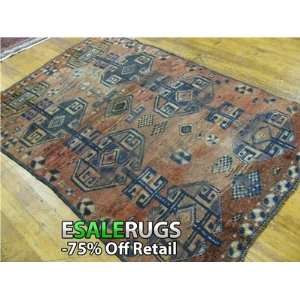  4 3 x 6 5 Shiraz Hand Knotted Persian rug: Home 