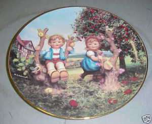 Hummel APPLE TREE BOY & GIRL Little Companion Plate  