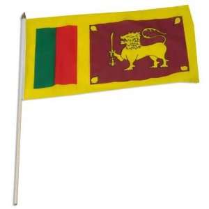  Sri Lanka Flag 12 x 18 inch Patio, Lawn & Garden