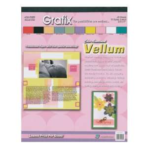    Vellum Value Pack 8.5X11 40/Pkg  Color Assortmen