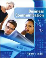   Communication, (0538449470), Thomas Means, Textbooks   