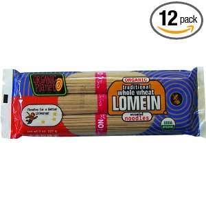   Planet Organic Traditional Lomein Noodles, .5 Pounds (Pack of 12