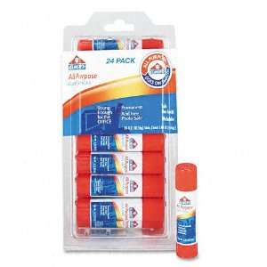 Elmer`s® All Purpose Permanent Glue Stick, White Application, .21oz 
