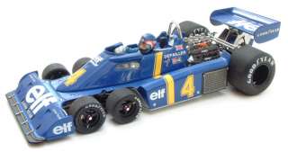 Exoto 1/18 Tyrrell P34 #4 1976 Second GP of Sweden Patrick Depailler 