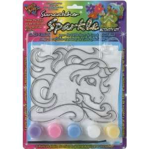  Kellys Kidz Suncatcher Sparkle Activity Kit 6X6 Unicorn 