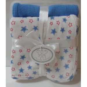  Koala Baby 2 Pack Thermal Blanket   Blue Stars: Baby
