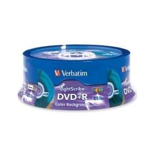   Lightscribe 16x DVD+R Media   Other Color   VER96432 Electronics