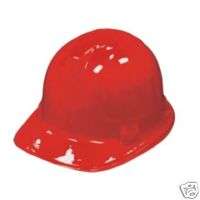 12 RED BOYS SAFETY CONSTRUCTION HARD HAT PARTY HELMET  