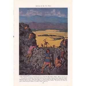   Modoc Indians   W. Langdon Kihn Native American Print 