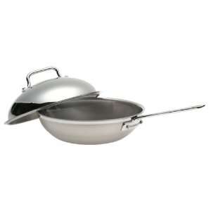    26 MultiClad Pro Stainless 10 1/2 Inch Stir Fry: Kitchen & Dining