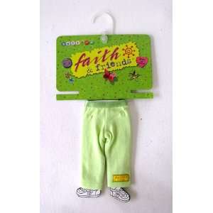   & Friends 12 14 Thin Body Doll Clothes Green Pants Toys & Games