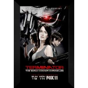 Terminator Sarah Connor 27x40 FRAMED TV Poster   2007  