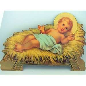  Baby Jesus Manger Christmas Tree Religious Ornament