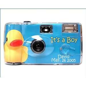  Personalized Its A Boy Duck Baby Camera 