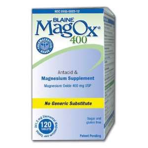  MagOx 400 Magnesium 400mg, 120 Tablets: Health & Personal 