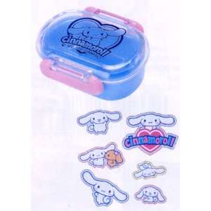   Cinnamoroll Sticker Sack in Mini Tupperware (2004) Toys & Games