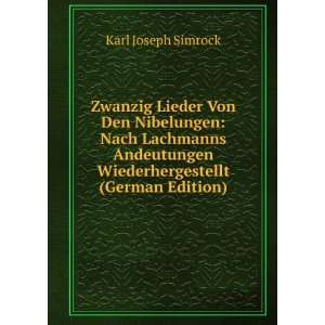   Wiederhergestellt (German Edition) Karl Joseph Simrock Books