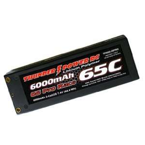   RC G6 Pro Race 65C 6000mAh 2 Cell/2S 7.4V ROAR Approved Lipo Battery