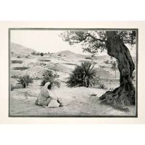   Tunisia Northern Africa Desert   Original Halftone Print: Home