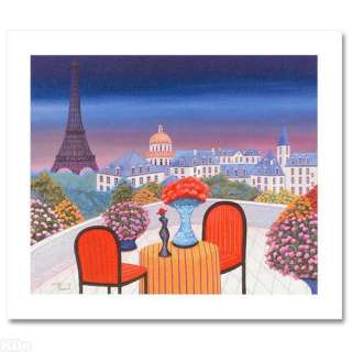 TERRACE IN THE VII by FANCH LEDAN,LMTD EDT on CANVAS  
