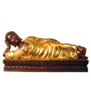  Tibetan Bronze Statue Large Dying Buddha: Everything Else