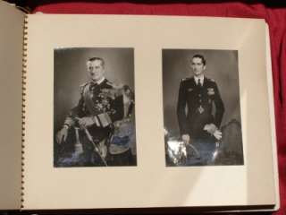 WWII photo album of Miklós Horthy Hungary Head of State  