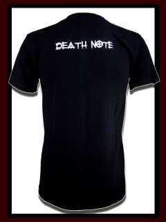 Death Note shirt XL manga anime light kira ryuk  